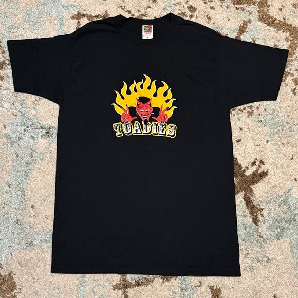Vintage Toadies Devil Band Shirt Size Large Alternative Rock Grunge 90s - Picture 2 of 5